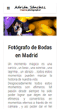 Mobile Screenshot of adriansanchezfotografo.es